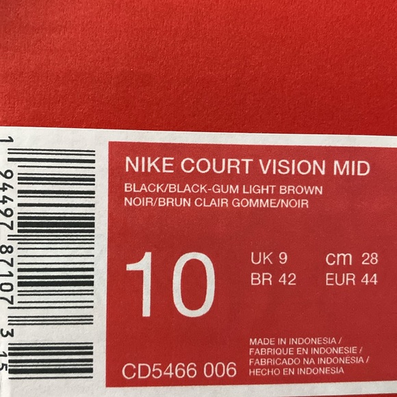 Men’s Nike Court Vision Mid - Picture 6 of 6